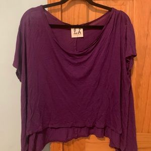 Comfortable purple shirt!